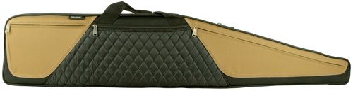 Bulldog BD360 Elite Rifle Case 48" Black w/Tan Panels Water-Resistant Nylon