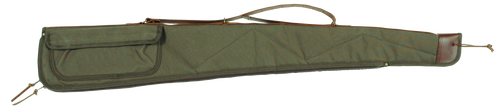 Bob Allen 14533 Canvas Shotgun Case Green Canvas 44" Long Shotgun
