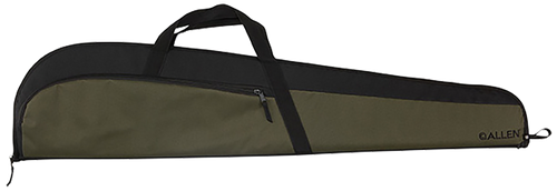 Allen 69346 Powell Rifle Case 46" Green w/Black Trim 600D Polyester, Foam Padding, Large Accessory Pocket & Lockable Zippers