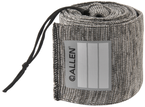 Allen 13167 Stretch Knit Gun Sock Gray Silicone-Treated Knit w/Custom ID Labeling Holds Rifles with Scope or Shotguns 52" L x 3.75" W Interior Dimensions
