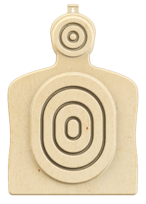 Birchwood Casey 3DTGTBTT Torso Target  31.25" H x 21.25" W x 1" D 3D Bullseye Tan 3 Per Pack