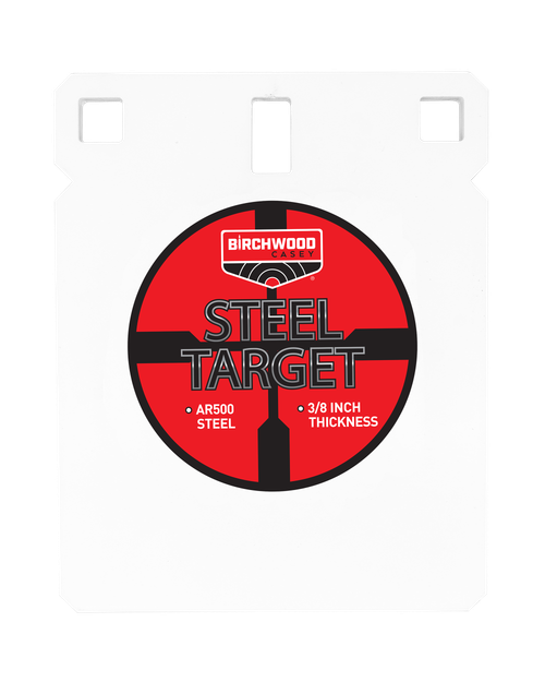 Birchwood Casey BC-SQR6-38 Centerfire Target 3/8" AR500 Steel 6" Square Gong