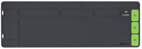 Breakthrough Clean BTSGMR  Shield Mat Gray and Green PVC 35.88"x11.88"