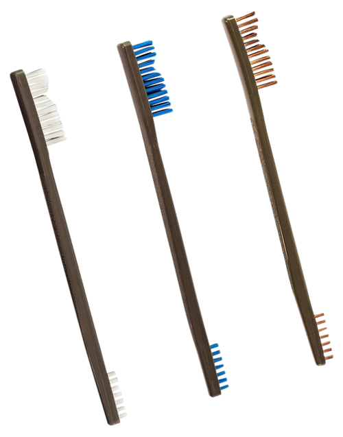 Otis FG3163NBBZ AP Brushes  Universal Bronze/Nylon Bristles 3 Pack