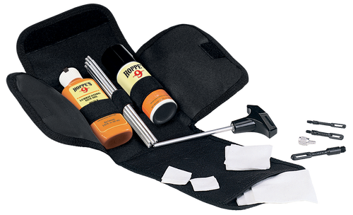 Hoppe's FC2 Universal Field Cleaning Kit Multi-Caliber/Black Compact Soft-Sided Case