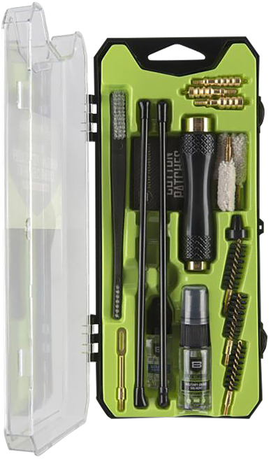 Breakthrough Clean BTCCCHGPCC Vision Series Cleaning Kit Handgun/Pistol Caliber Carbine, Nylon Bristles, 15 Pieces, Plastic Case