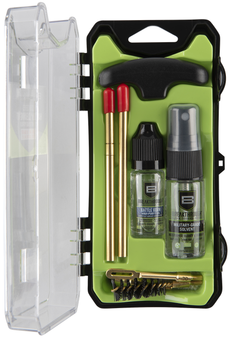 Breakthrough Clean BTECC4445 Vision Series Cleaning Kit 44 Cal & 45 Cal Pistol/10 Pieces Multi-Color