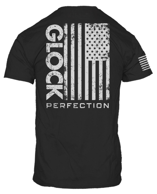 GLK AP96394 PERFECTION FLAG TEE XL  BLK