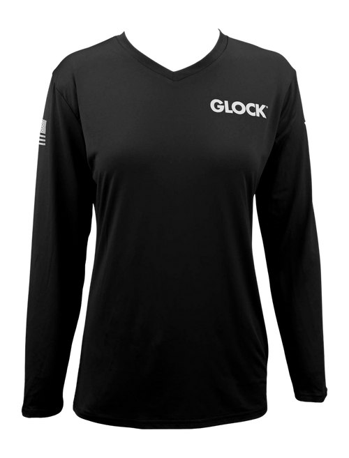 GLK AP96423 LADIES PERFORMANCE SHIRT BLK L