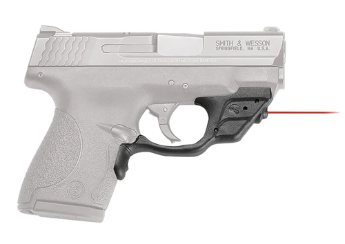 Crimson Trace 0135601 Laserguard  S&W M&P Shield/Shield M2.0, Red Laser Black Polymer
