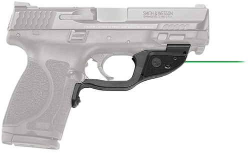 Crimson Trace 0174501 Laserguard  Fits S&W M&P M2.0, Green Laser Black Polymer, Trigger Guard Mount