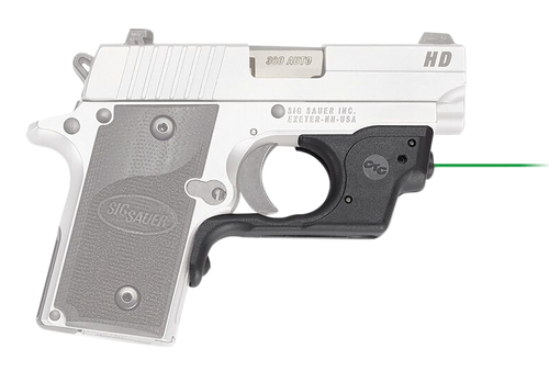 Crimson Trace 0147501 Laserguard  Sig P238/P938, Green Laser Black Polymer