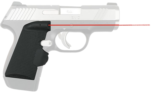 Crimson Trace 0185101 Lasergrips  Fits Kimber EVO SP/TLE/Raptor, Red Laser Black Polymer