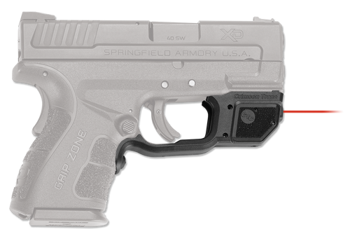 Crimson Trace 0163201 Laserguard  Springfield XD Mod2, Red Laser Black Polymer