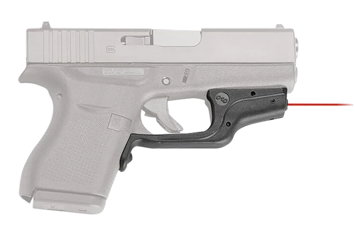Crimson Trace 0143801 LG-443 Laserguard  Compatible w/Glock 42/43, Red Laser Black Polymer