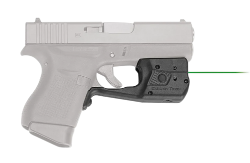 Crimson Trace 0158601 Laserguard Pro Compatible w/Glock 42/43/43X/48, Green Laser/White Light