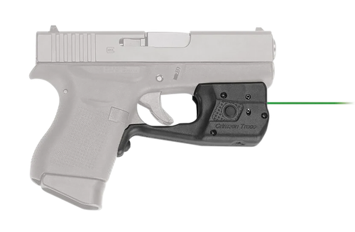 Crimson Trace 0158601 Laserguard Pro Compatible w/Glock 42/43/43X/48, Green Laser/White Light