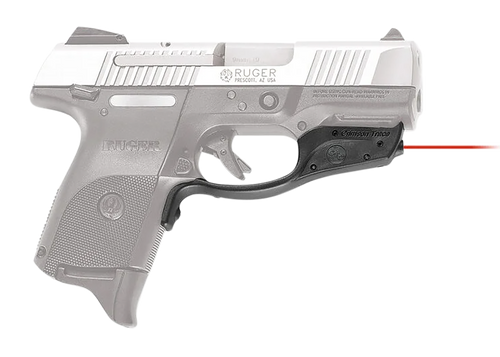 Crimson Trace 0150401 Laserguard  Fits Ruger SR9c/SR40c, Red Laser Black Polymer
