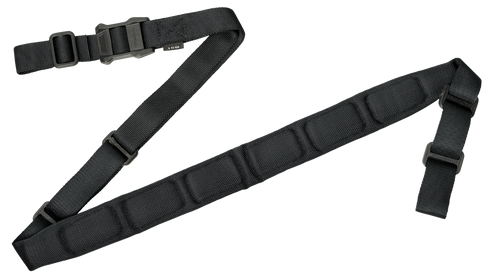 Magpul MAG545BLK MS1 Sling Black Nylon 48"-60" OAL Padded Two-Point Rifle