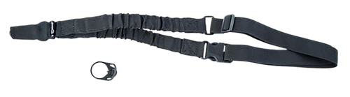 Caldwell 156215 Single Point Tactical Sling Black Nylon Adjustable Bungee AR Platform