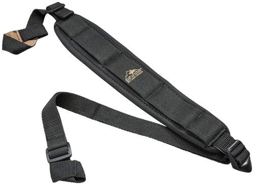 Butler Creek 80023 Comfort Stretch Shotgun Sling Black Neoprene w/Non-Slip Grippers 2.50" Wide Adjustable Design