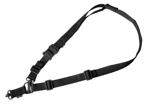 Magpul MAG518BLK MS4 Sling GEN2 Black Nylon 48"-60" OAL Adjustable One-Two Point AR Platform