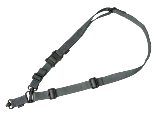 Magpul MAG518GRY MS4 Sling GEN2 Stealth Gray Nylon 48"-60" OAL Adjustable One-Two Point AR Platform