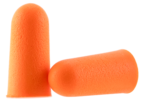 Walker's GWPFP25BAG Foam Ear Plugs  Foam 32 dB In The Ear Orange Adult 25 Pair