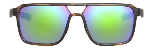 LEU 186747 BRIDGER    MATTE TORTOISE  EMERL MIRROR