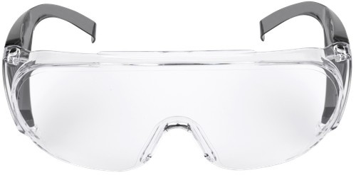 Allen 4180 Ultrx Safety Glasses Clear Lens Black Frame