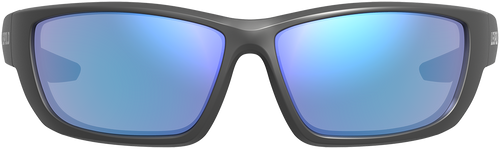 LEU 186746 CHEYENNE   MATTE BLACK     BLUE MIRROR