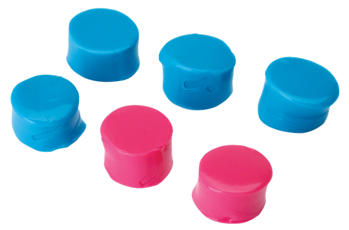 Walker's GWPSILPLGPKTL Silicone Putty  Silicone 32 dB In The Ear Pink Teal Adult 3 Pack