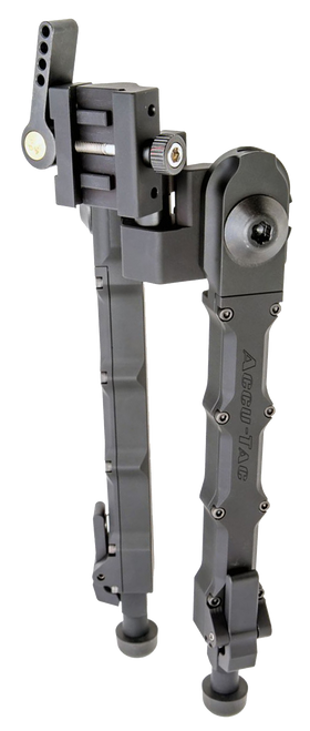 Accu-Tac SRBG200 SR-5 G2 Bipod 6.25"-10.75" Adjustment Black Hardcoat Anodized 6061-T6 Aluminum