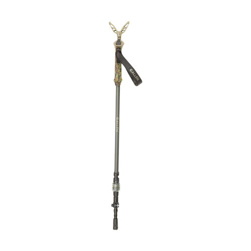 Allen 21447 Axial EZ-Stik Shooting Stick Monopod made of Matte Beetle Green Aluminum with Rubber Foot, Push Button Auto Slide Action, Post Attachment System & 29-61" Vertical Adjustment
