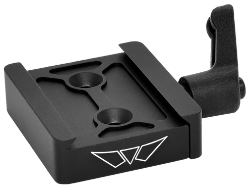 Warne 7955M ARCA Rail Adapter Skyline Black Anodized Steel