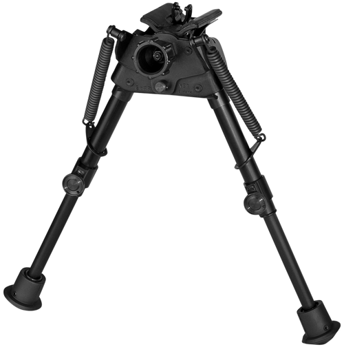 Harris Bipods S-BR2 Swivel BR Swivel Stud, 6-9", Self Leveling Legs, Rubber Feet