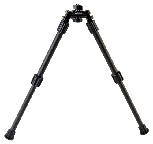 Caldwell 1082223 Accumax Premium M-Lok/Key Mod Bipod 9-13" Black Carbon Fiber