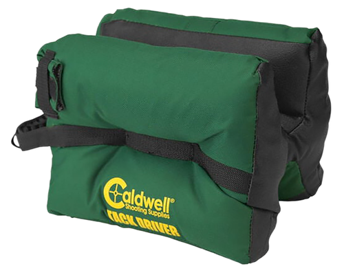 Caldwell 569230 Tack Driver  Prefilled Green Nylon Front and Rear Bag