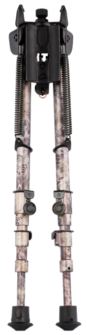 Harris Bipods 25C Swivel 25C Swivel Stud, 13.50"-27", Kryptek Highlander Steel/Aluminum, Rubber Feet