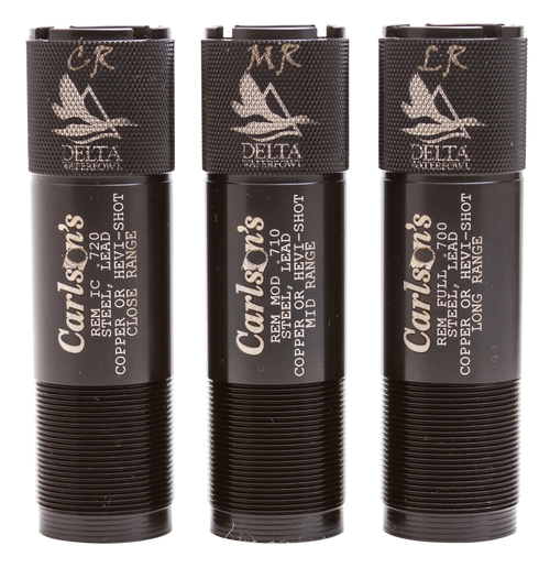 Carlson's Choke Tubes 07269 Delta Waterfowl  Remington Rem Choke 12 Gauge Mid/Long/Close Range 17-4 Stainless Steel