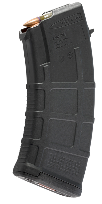 Magpul MAG658BLK PMAG MOE 20rd 7.62x39mm Fits AK-Platform/AKM Black Polymer