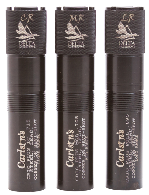 Carlson's Choke Tubes 07579 Delta Waterfowl  Benelli Crio Plus 12 Gauge Mid/Long/Close Range 17-4 Stainless Steel