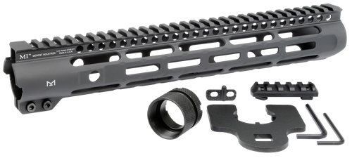 Midwest Industries MISLH12625 Slimline  AR-15 Black Hardcoat Anodized Aluminum/Polymer 12.625" Picatinny/M-LOK