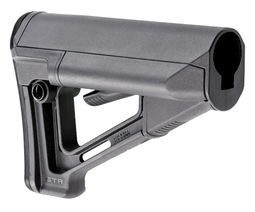 Magpul MAG470-GRY STR Carbine Stock Stealth Gray Synthetic for AR-15, M16, M4 with Mil-Spec Tube (Tube Not Included)