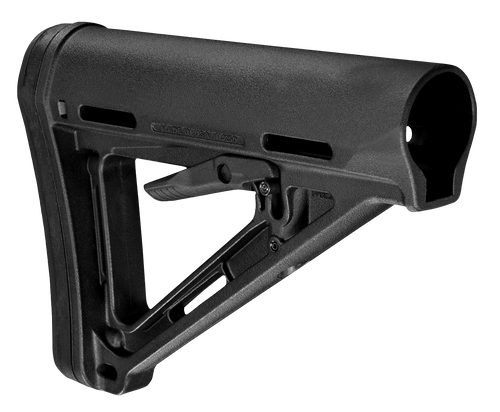 Magpul MAG401BLK MOE Carbine Stock Black Synthetic with AR-15, M16, M4 with Commercial Tube (Tube Not Included)