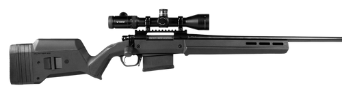 Magpul MAG483-BLK Hunter 700 Stock Fixed with Aluminum Bedding & Adjustable Comb Black Synthetic for Remington 700 LA
