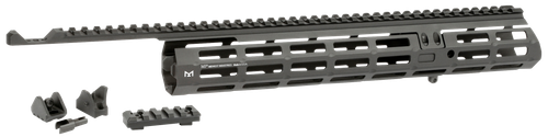 Midwest Industries MIMAR1895XRS Extended Sight System  13.63" M-LOK Black Hardcoat Anodized for Marlin 1895 Variants Includes Iron Sights