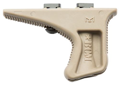 BCM KAGMCMRFDE BCMGunfighter Kinesthetic Angled Grip MOD 3 Made of Polymer With Flat Dark Earth Finish for M-Lok