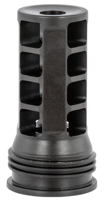 Huxwrx 1628 QD 762 Muzzle Brake Black with 1/2"-28 tpi Threads &  2.30" OAL for 30 Cal AR-Platform
