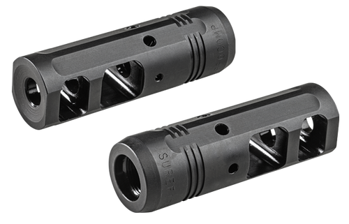 SureFire PROCOMP762 ProComp Muzzle Brake Black Nitride Steel with 5/8"-24 tpi Threads & 2.70" OAL for 7.62mm AR-10